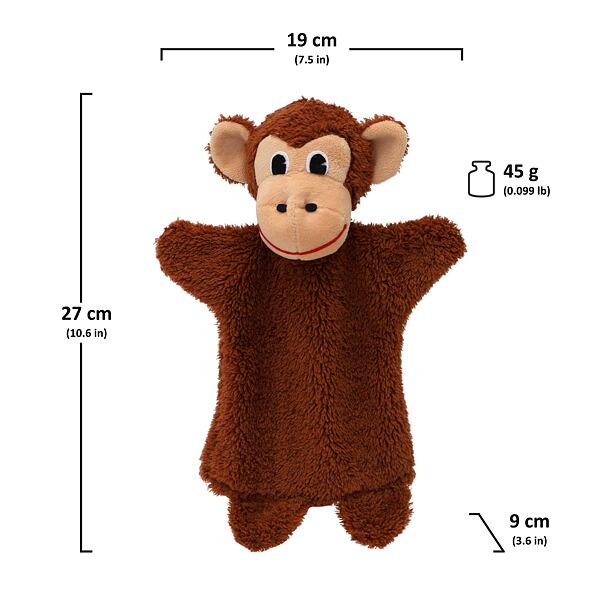Moravská ústredňa Opice 27cm, maňuška