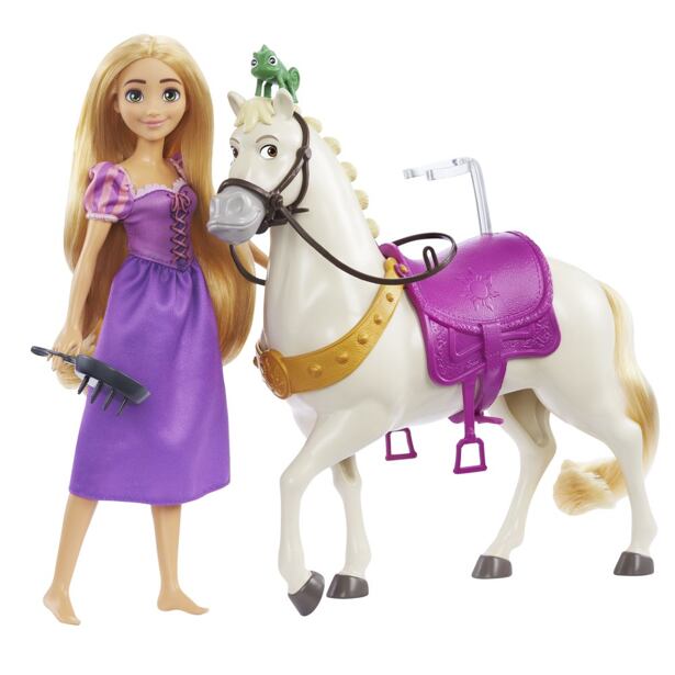 Mattel Disney Princess Bábika Locika a Maximus