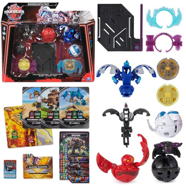 Spin Master Bakugan 5 balení Speciální útok S6 asst