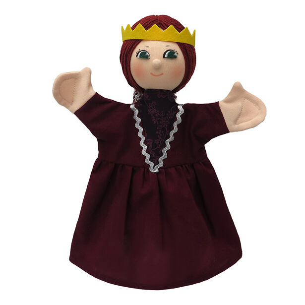 Moravská ústredňa maňuška kráľovná Isabel 28 cm