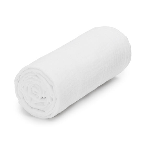 T-TOMI BIO Mušelínová osuška White