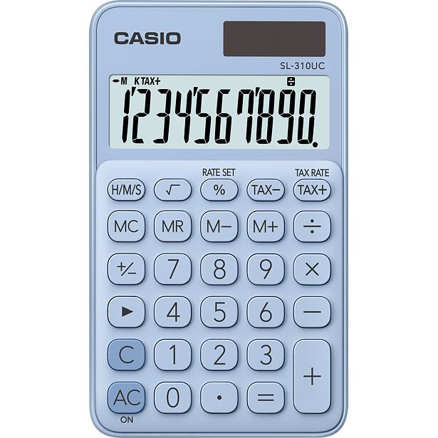 CASIO Kalkulačka SL 310 UC svetlo modrá