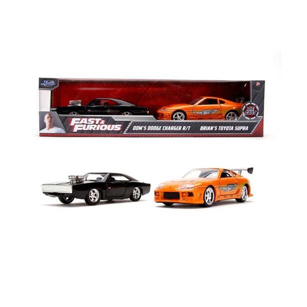 Rýchlo a zbesilo Twin Pack Toyota Supra a Dodge Charger 1:32
