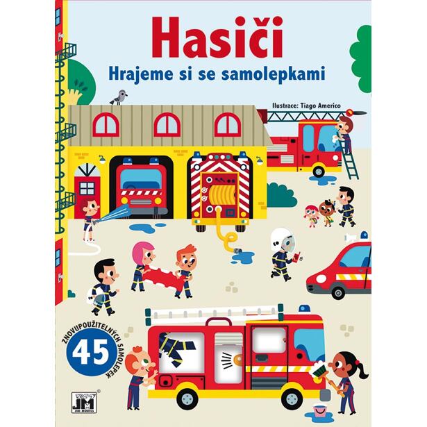 Jiri Models Hrajeme si se samolepkami Hasiči