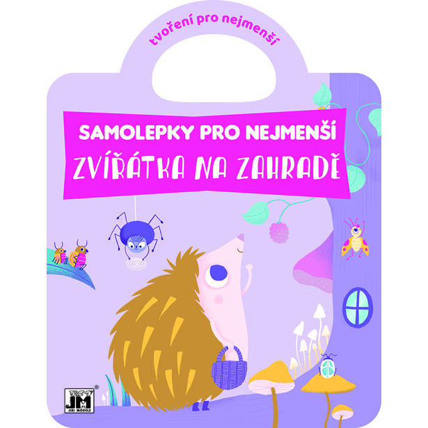 Jiri Models Samolepky pre najmenších Zvieratká na záhrade
