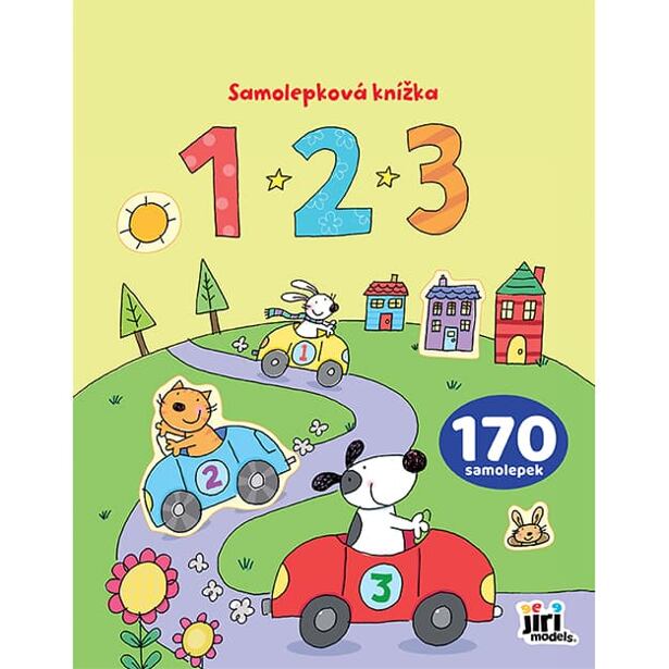 Jiri Models Samolepková knižka 123