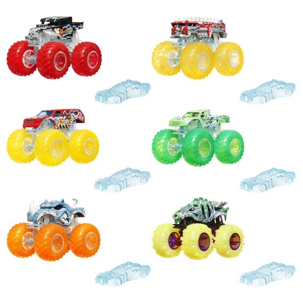 Mattel Hot Wheels MONSTER TRUCKS POWER SMASHERS TRUCK, viac druhov