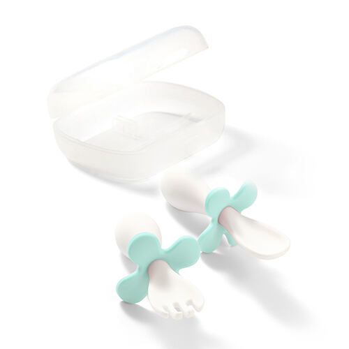 BabyOno Ergonomický příbor pro děti - mátová
