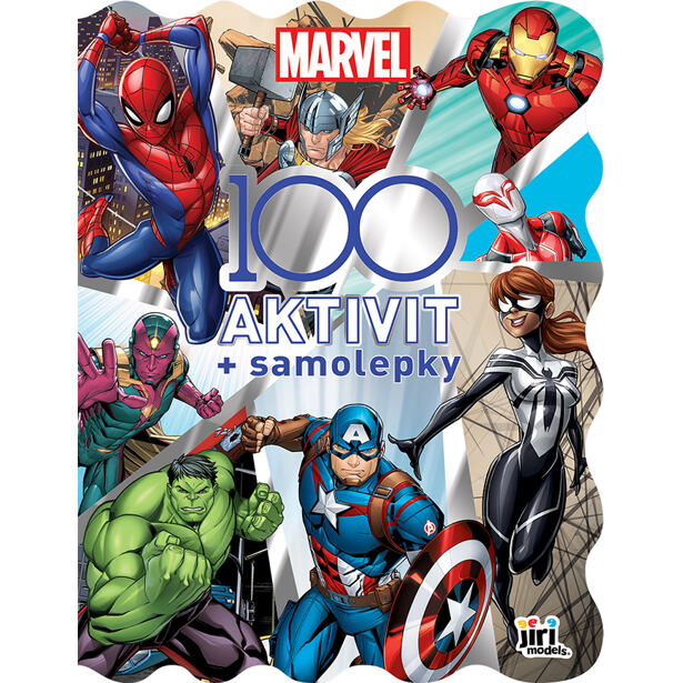Jiri Models 100 aktivít Marvel