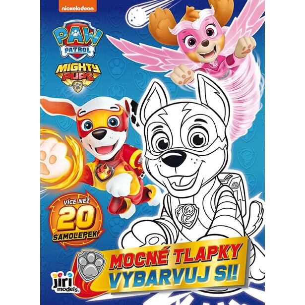Jiri Models Vyfarbuj si! Tlapková patrola Mocné labky