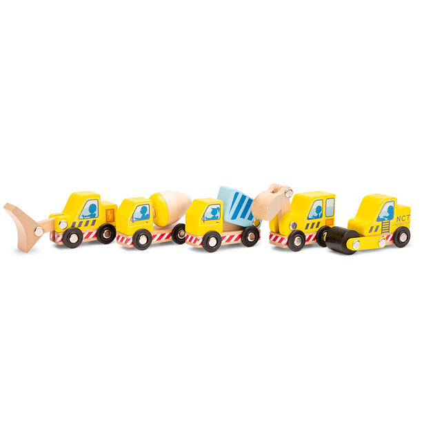 New Classic Toys Sada stavebních vozidel - 5 ks