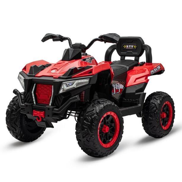 Baby Mix Detská elektrická štvorkolka RAVE 4x4 červená