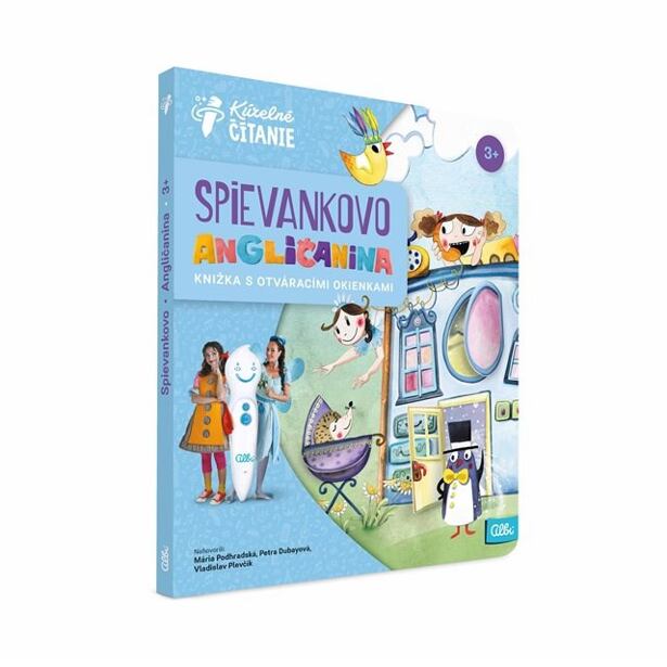 Albi Kúzelné čítanie Kniha Spievankovo Angličanina SK
