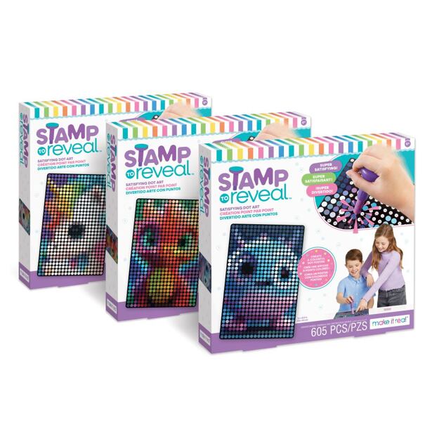 Make it Real Stamp to Reveal, viac druhov