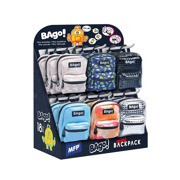 MFP Mini batôžtek BAgo!, viac druhov