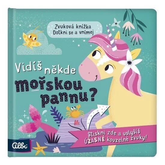 Albi Vidíš někde mořskou pannu? - hmatové a zvukové leporelo