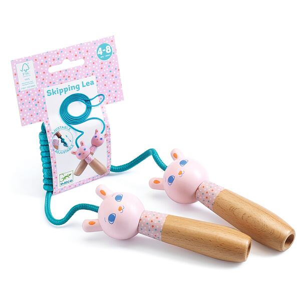 DJECO Buntes Springseil Lea