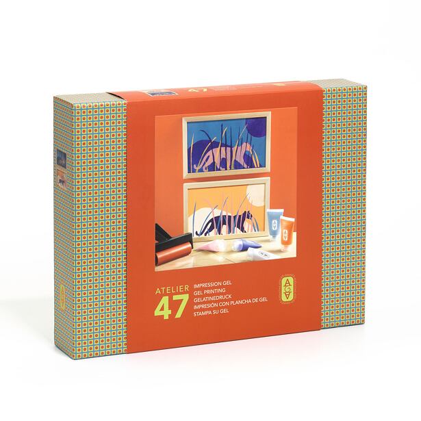DJECO Atelier 47 Gel printing