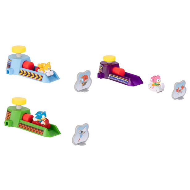 Wiky Sonic Go Go Racers Mini Launcher SET, viac druhov