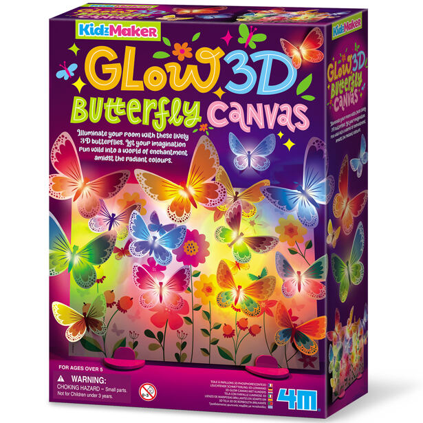 4M Kidzmaker Motýlí plátno - svítící