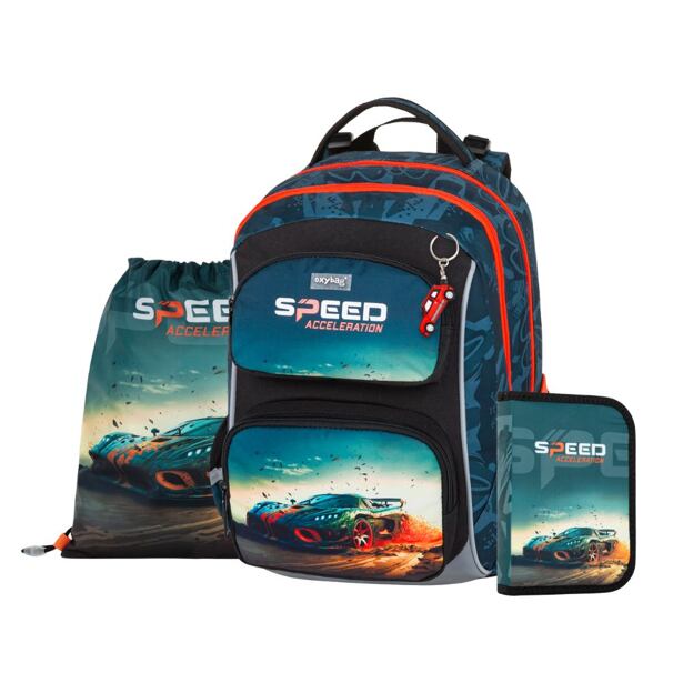 Oxybag Schulset 3-teilig OXY JUMPER Auto