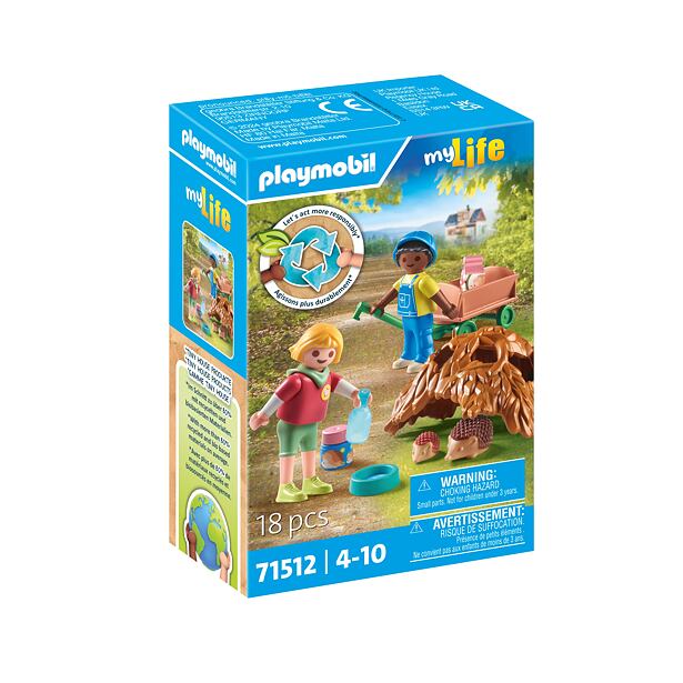 Playmobil Starostlivosť o ježkov