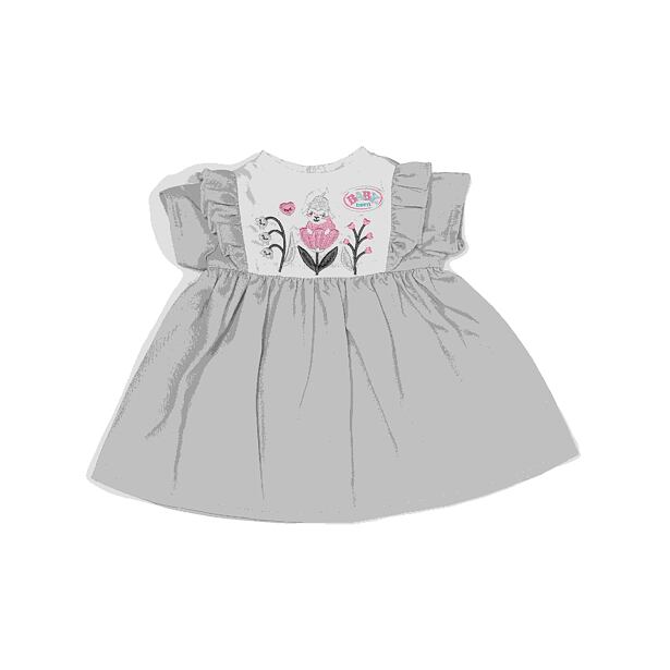 BABY born Kleid Wiesenblumen, 43 cm