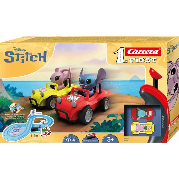Carrera FIRST Autodráha - 63071 Disney Stitch 2,4m