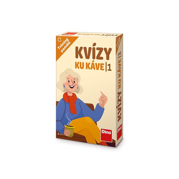 Dino Tréning pamäti: kvízy ku káve 1 Náučná hra