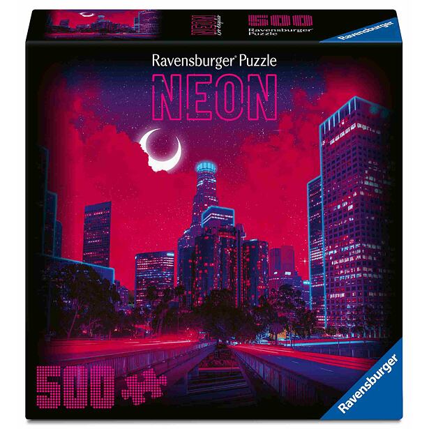 Ravensburger Colecția Neon: Puzzle Las Vegas 500 piese