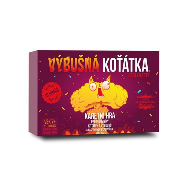 ADC BLACKFIRE Výbušná mačiatka: Párty karty
