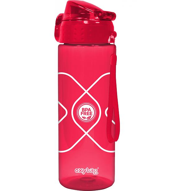 Oxybag Fľaša na pitie 600 ml TRITAN - ružová
