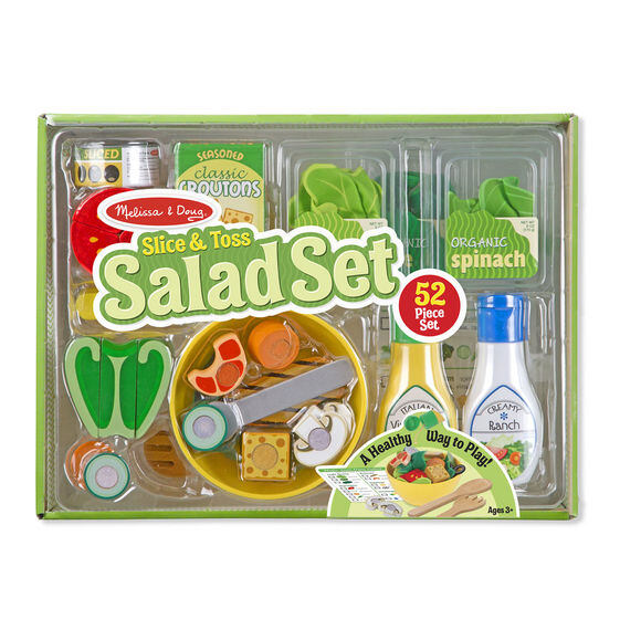 Melissa & Doug Kompletný set na prípravu šalátu