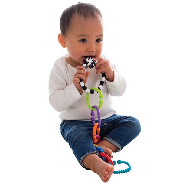 Playgro - Zebra s krúžkami nová