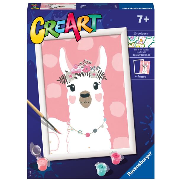 Ravensburger CreArt Lama, žiadna dráma