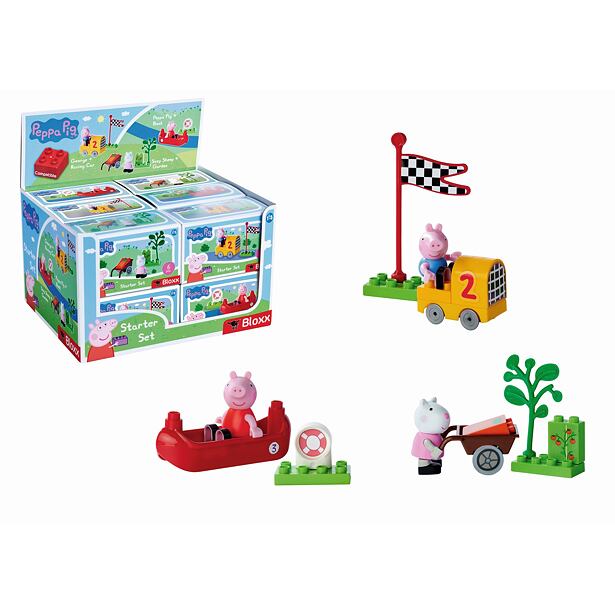 PlayBig BLOXX Peppa Pig Zákl. set., 3 druhy, DP12