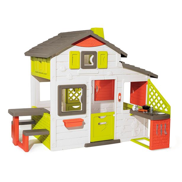 SMOBY Domček Neo Friends House s kuchyňou rozšíriteľný