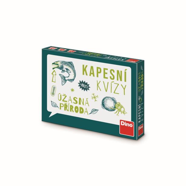 Dino Vreckové kvízy – Úžasná príroda Cestovná hra