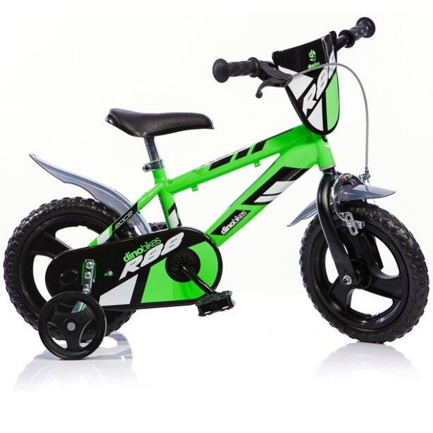 Dino Bikes Detský bicykel 12" zelené 2017