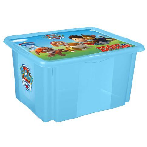 Úložný box s vekom Paw Patrol 24l
