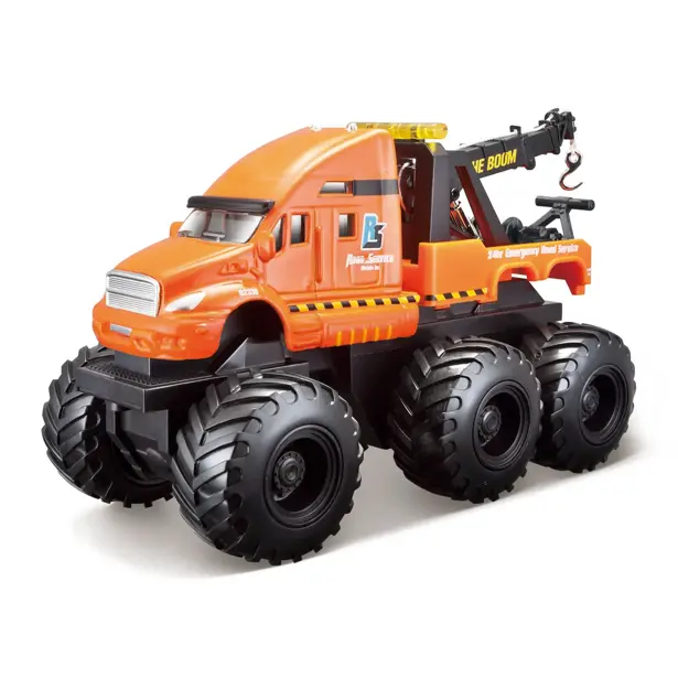 Maisto Builder Zone Quarry monsters úžitkové vozidlá - odťahový automobil