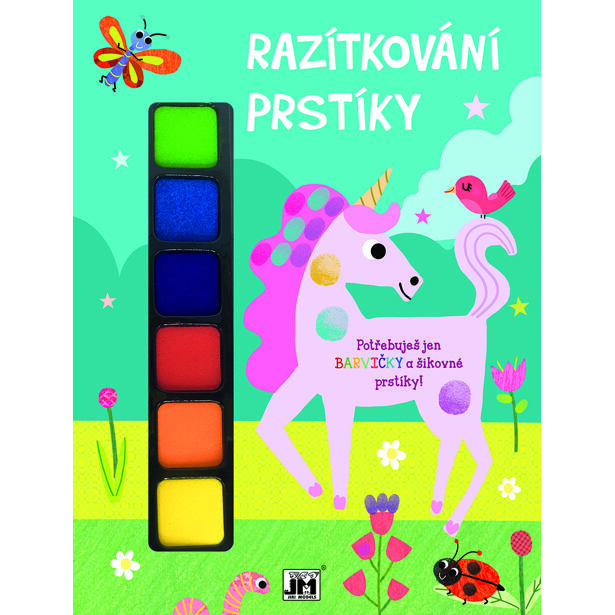Jiri Models Pečiatkovanie prstíky Jednorožec