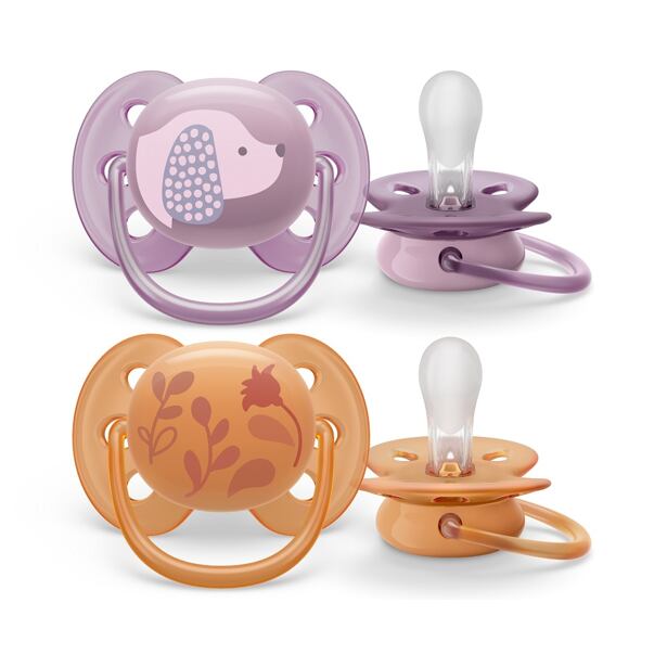 Philips AVENT Cumlík Ultrasoft Premium Zvieratko 6-18m, 2 ks