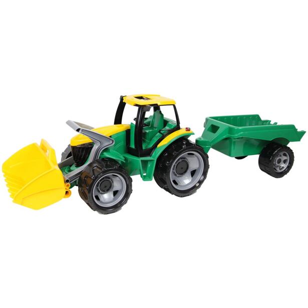Lena Traktor mit Schaufel und Anhänger