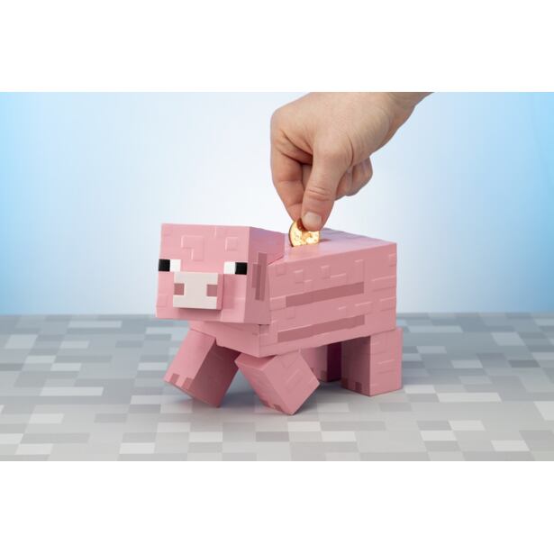 Merch Kasička Minecraft - prasiatko