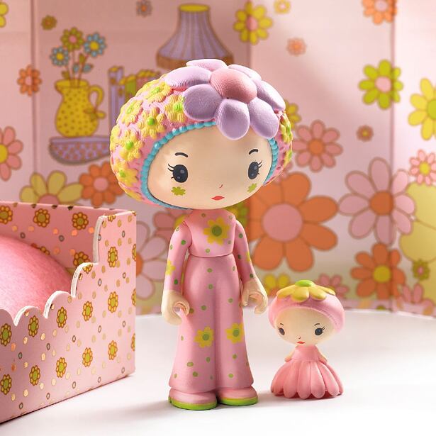 DJECO Tinyly room Rose și Fleur