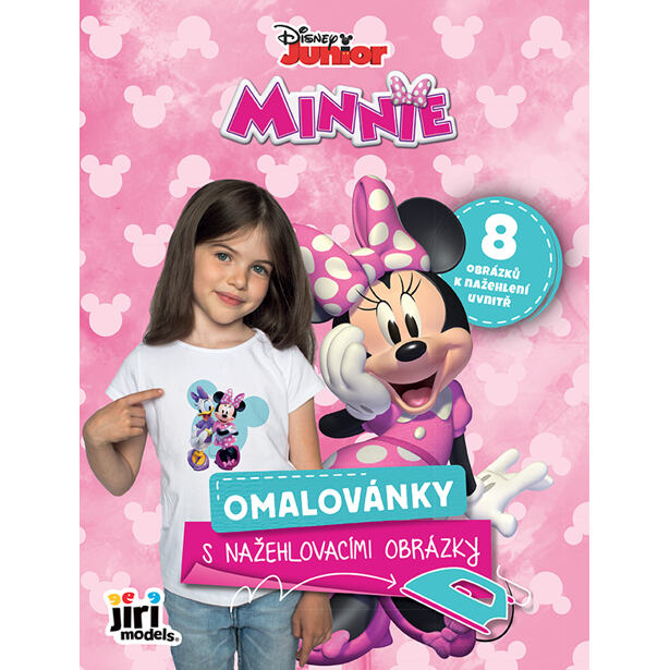 Jiri Models Omaľovánky s nažehľovacími obrázkami Minnie