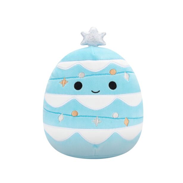 SQUISHMALLOWS Modrý vianočný stromček - Keiko