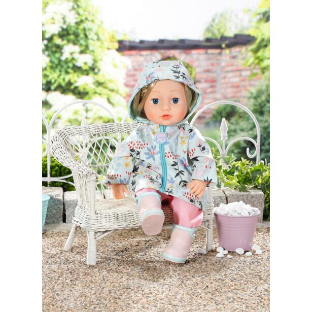 Zapf Creation Baby Annabell Souprava do deště Deluxe, 43 cm