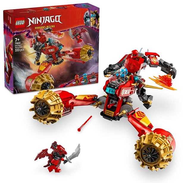 LEGO® NINJAGO® 71830 Kaiov búrny jazdec a robot